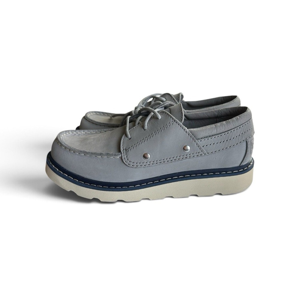 SOREL Slabtown 62' Mariner Low Boat Shoe Chrome Grey Collegiate Navy Men's 7